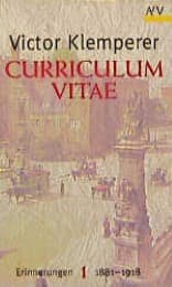 Cover von Curriculum vitae
