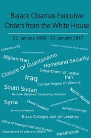 Cover von Barack Obamas Executive Orders from the White House