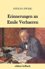 Cover von Erinnerungen an Emile Verhaeren