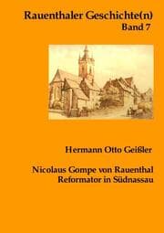 Cover von Nicolaus Gompe von Rauenthal Reformator in Südnassau