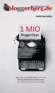 Cover von 1 MIO Bloggertipps