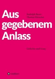 Cover von Aus gegebenem Anlass