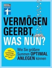 Cover von Vermögen geerbt, was nun? - Finanzplaner zum Vermögensaufbau - Ihr Ratgeber für die Kapitalanlage von Erbe und Nachlass