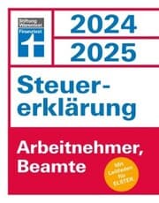 Cover von Steuererklärung 2024/2025 - Arbeitnehmer, Beamte - Steuern sparen leicht gemacht, Einkommensteuer mit Steuertipps, für Anfänger geeignet