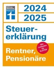 Cover von Steuererklärung 2024/2025 - Rentner, Pensionäre - Steuern sparen leicht gemacht, Einkommensteuer mit Steuertipps, geeignet für Anfänger