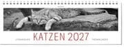 Cover von Literarischer Katzen Tischkalender 2027