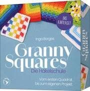 Cover von Granny Squares - Die Häkelschule - Das Kartenset