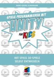 Cover von Spiele programmieren mit Unity