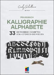 Cover von Praxisbuch Kalligraphie Alphabete