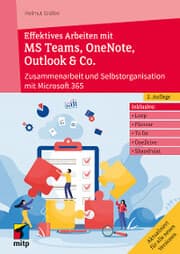 Cover von Effektives Arbeiten mit MS Teams, OneNote, Outlook & Co.