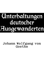 Cover von Unterhaltungen deutscher Ausgewanderten