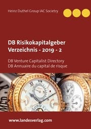 Cover von DB Risikokapitalgeber Verzeichnis - 2019 - 2