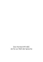 Cover von Das Handschrift-Abc