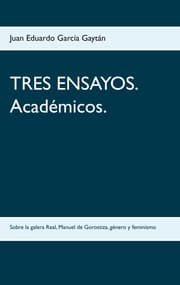 Cover von TRES ENSAYOS. Académicos.