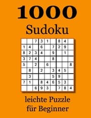 Cover von 1000 Sudoku leichte Puzzle für Beginner
