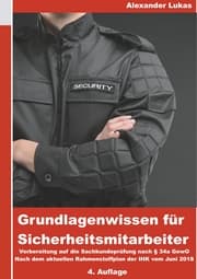 Cover von Grundlagenwissen für Sicherheitsmitarbeiter