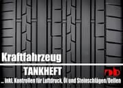 Cover von Fahrtenbuch Tankheft Tankbuch für alle KFZ inkl. Kontrollen für Öl und Reifendruck
