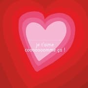 Cover von Je t'aime cooooooomme ça ! - illustré par Adrienne Barman