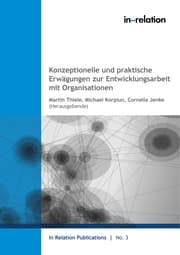 Cover von Konzeptionelle und praktische Erwägungen zur Entwicklungsarbeit mit Organisationen