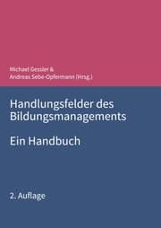 Cover von Handlungsfelder des Bildungsmanagements