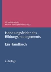 Cover von Handlungsfelder des Bildungsmanagements