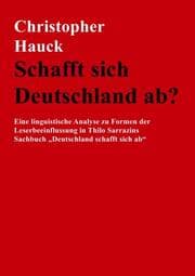 Cover von Schafft sich Deutschland ab?