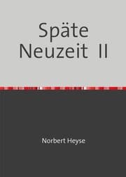 Cover von Späte Neuzeit II