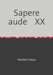 Cover von Sapere aude