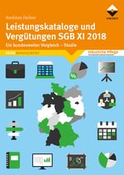 Cover von Leistungskataloge und Vergütungen SGB XI 2018