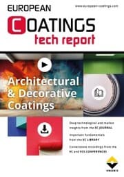 Cover von Ec tech report architectural and decorative coatings