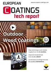 Cover von EC Tech Report Outdoor Wood Coatings