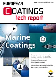 Cover von EC Tech Report Marine Coatings