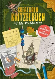 Cover von Kreaturenkritzelbuch - Wilde Waldwesen