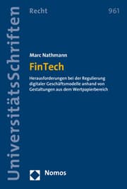 Cover von FinTech
