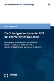 Cover von Die Ständigen Vertreter der USA bei den Vereinten Nationen