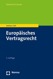 Cover von Europäisches Vertragsrecht