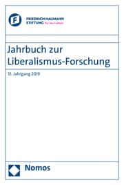 Cover von Jahrbuch zur Liberalismus-Forschung