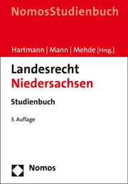 Cover von Landesrecht Niedersachsen