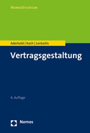 Cover von Vertragsgestaltung