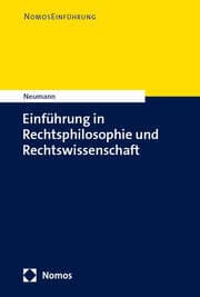 Cover von Einführung in Rechtsphilosophie und Rechtswissenschaft