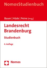 Cover von Landesrecht Brandenburg