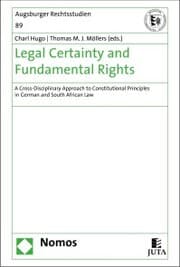 Cover von Legal Certainty and Fundamental Rights