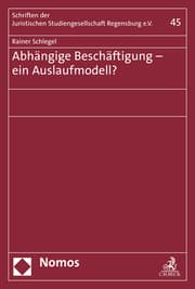 Cover von Abhängige Beschäftigung - ein Auslaufmodell?