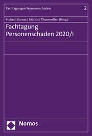 Cover von Fachtagung Personenschaden 2020/I