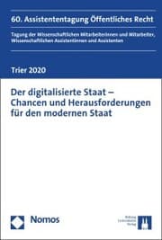 Cover von Der digitalisierte Staat - Chancen und Herausforderungen für den modernen Staat