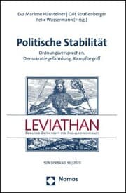 Cover von Politische Stabilität