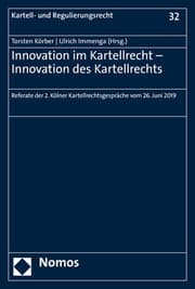 Cover von Innovation im Kartellrecht - Innovation des Kartellrechts