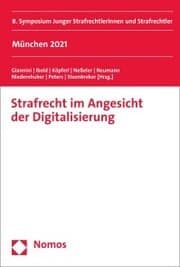 Cover von Strafrecht im Angesicht der Digitalisierung