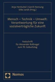 Cover von Mensch - Technik - Umwelt: Verantwortung für eine sozialverträgliche Zukunft