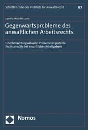 Cover von Gegenwartsprobleme des anwaltlichen Arbeitsrechts